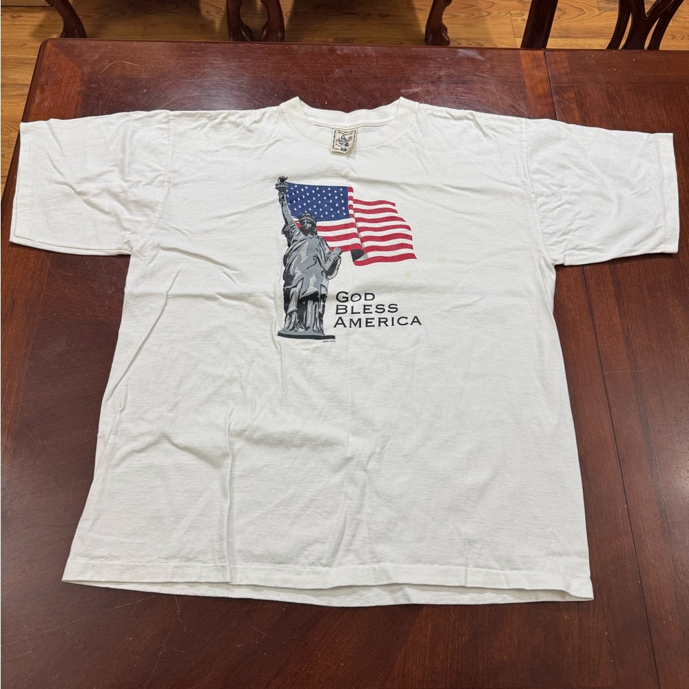 Vintage God Bless America shirt